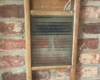 Antique washboard 