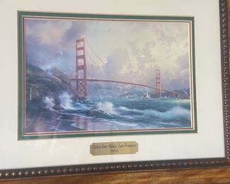 Thomas Kincaid Golden Gate Bridge
