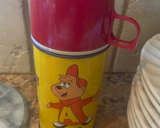 Vintage Chipmunks thermos