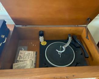 Vintage Admiral record player