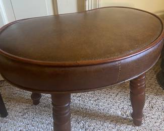 Midcentury bean-shaped stool