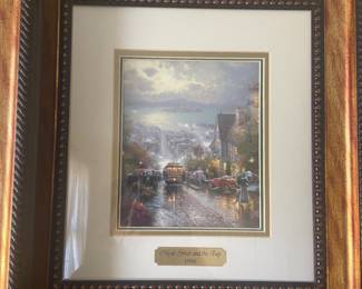 Thomas Kincaid 1996 Hyde Street and Bay
