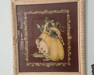 1940’s Alfred Terone Victorian artwork 

 