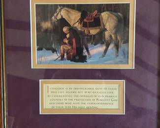 George Washington and horse prayer