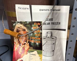 Sears Cream Freezer 