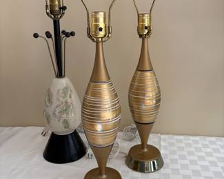 Mid-Century Table Lamps 