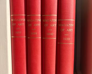 1930s & 1940s Magazine of Art Vintage Collection 