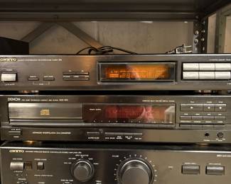 Onkyo & Denon  Stereo System 