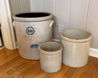 Stoneware Crock 