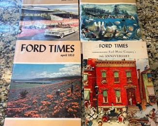 1950's Vintage Ford Times Magazine mini size