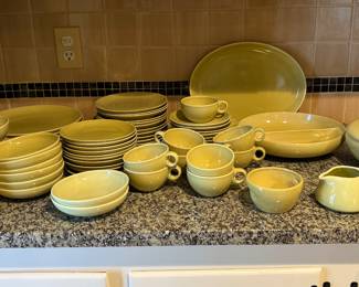 Iroquois Casual Avocado China Collection by Russel Wright GREAT Condition 