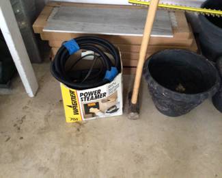 Steamer, large sledge hammer