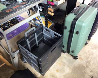 Shopping collapsible cart