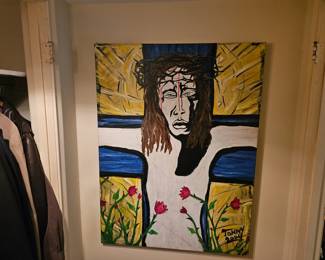Artwork done by family member.