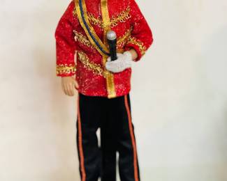 Michael Jackson Doll Stand American Music Awards Outfit King Of Pop Vintage