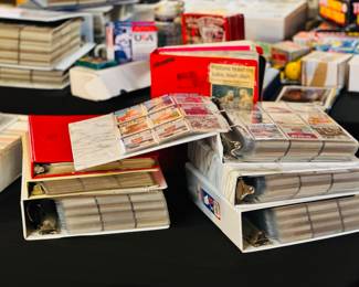 LARGE COLLECTION OF BASEBALL, BASKETBALL CARDS