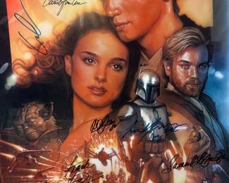 Star Wars EPISODE ll SIGNED 