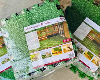 Large Selection Interlocking Grass Tile System