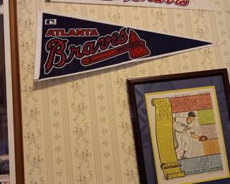 Several Braves Collectibles