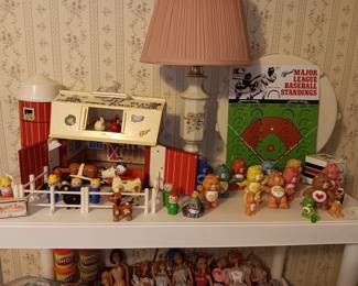 Complete Fisher Price Barn, Silo, Animals