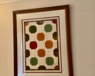 Framed Quilt Work