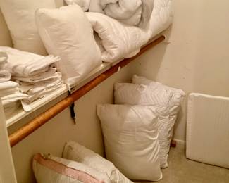 Pillows, Pillow Protectors and Mattress Covers 