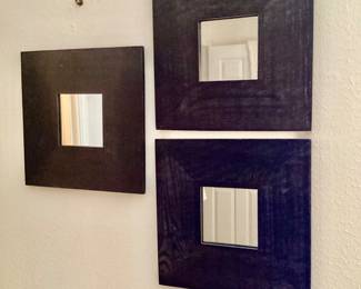 Square Framed Mirrors 