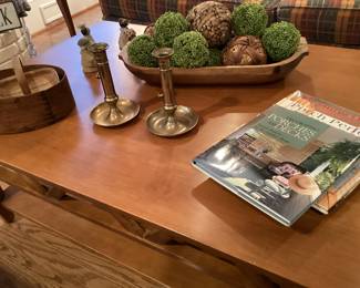 Ethan Allen Country Colors Two-Tier Coffee Table