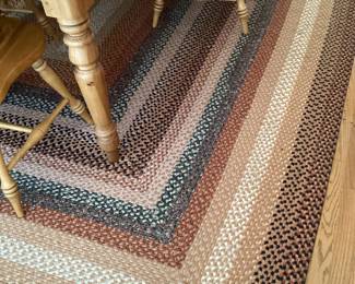 Braided Woven Area Rug