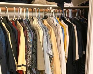 Men’s clothes only
