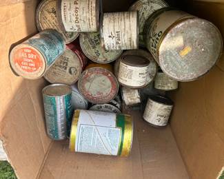 Vintage Duck Decoy Paints