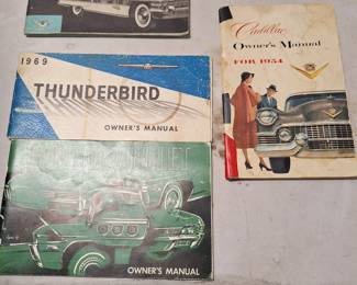 Vintage manuals