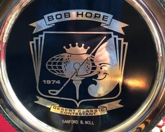 Bob Hope Desert Classic silver plate