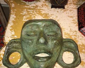 Bronze mask