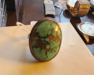 Sterling and turquoise ring