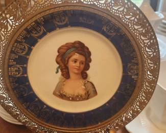 Portrait plate