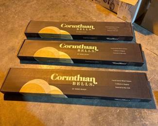 THREE NEW CORINTHIAN BELL 74 WIND CHIMES