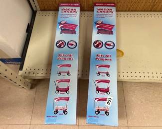 2 RADIO FLYERS WAGON CANOPIES
