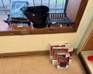 LOT OF FIREPLACE ITEMS