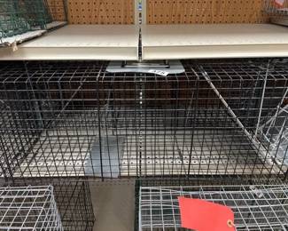 2 LIVE ANIMAL TRAPS