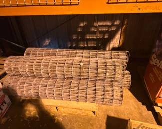 6 ROLLS OF FENCE