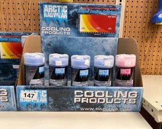 LOT OF ARCTIC RAGWEAR COOLING TOWELS AND WRAPS ETC