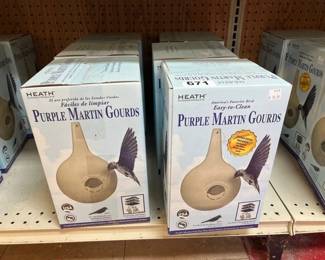 6 PURPLE MARTIN GOURDS