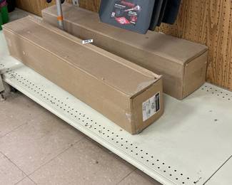 TWO ROLLS OF POLYETHYLENE FILM BLACK