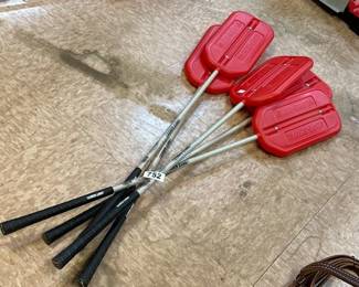 5 HOT SHOT CATTLE SORTING PADDLES