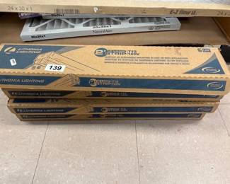 4 2 STRIP OF LIGHTS AND AIR FILTERS