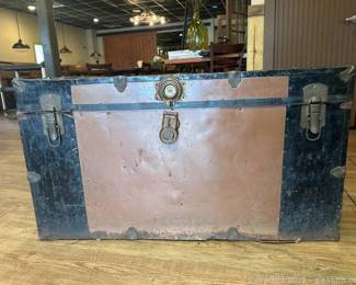 Antique Steamer Trunk