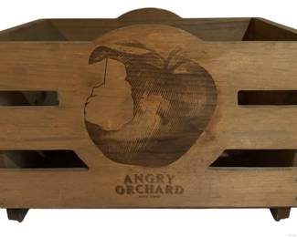 Angry Orchard Hard Cider Wooden Crate