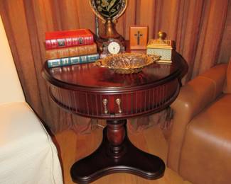 Walnut parlor table