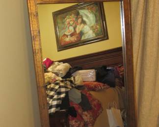 Gilded Cheval mirror